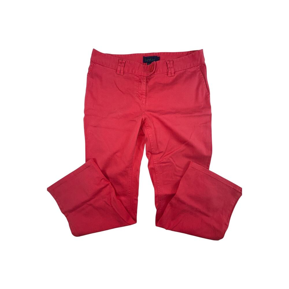 Boden Deep Coral Pants 12R 31W